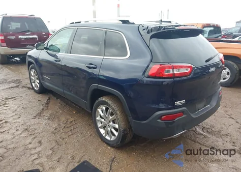 2015 Jeep Cherokee Limited z USA, uszkodzony, nr VIN 1C4PJLDB2FW580267